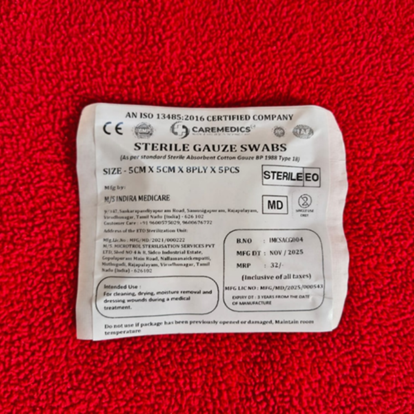 STERILE GAUZE SWABS